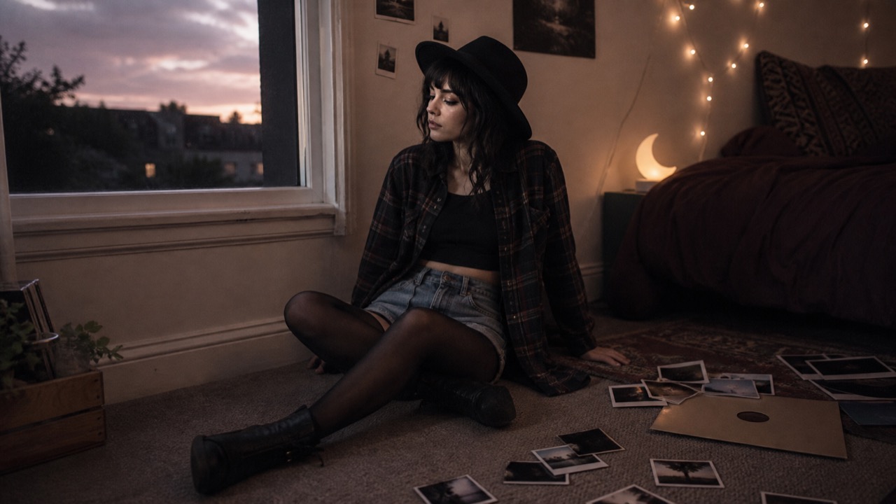 2014 Tumblr Girl — AI interpretation, not a reference