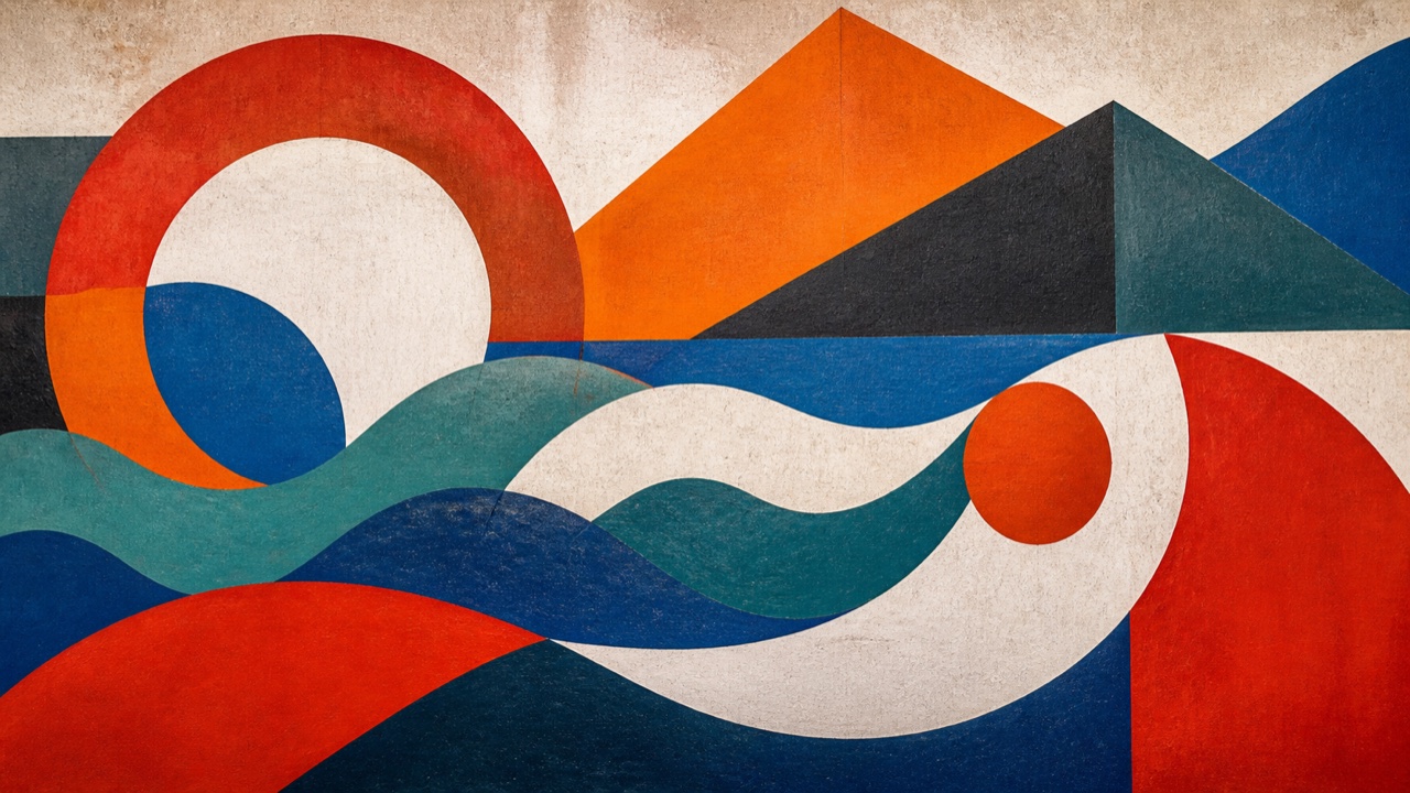 Casablanca Art School — AI interpretation, not a reference