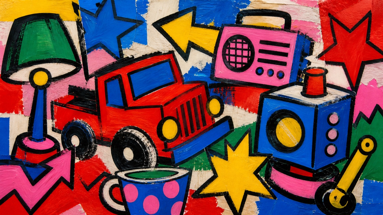 Figuration Libre — AI interpretation, not a reference