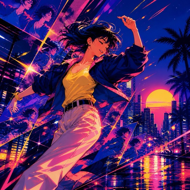 Future Funk — AI interpretation, not a reference