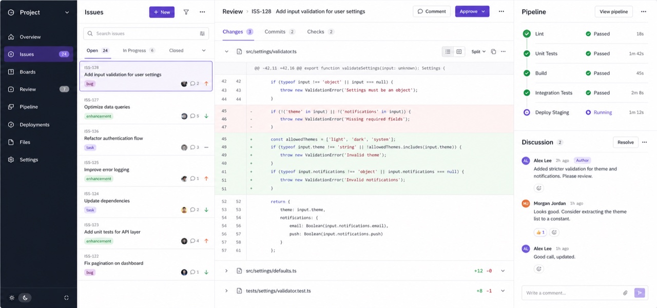 GitLab Pajamas — AI interpretation, not a reference