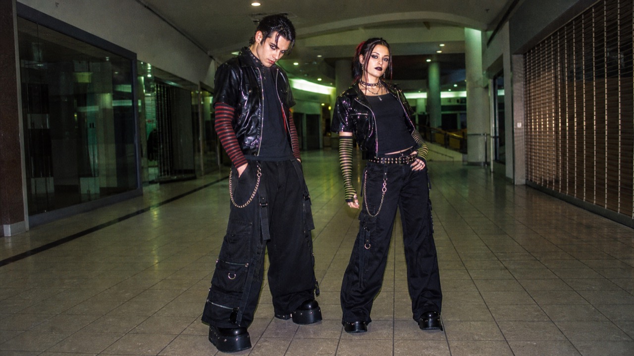 Mall Goth — AI interpretation, not a reference