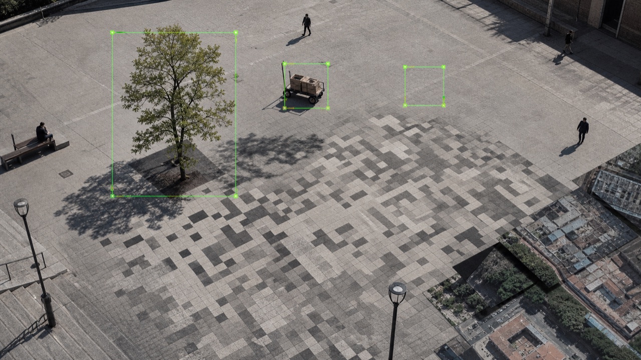 The New Aesthetic — AI interpretation, not a reference