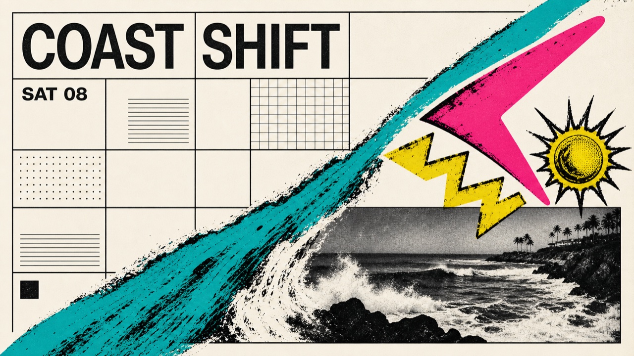 Pacific Punk Wave — AI interpretation, not a reference