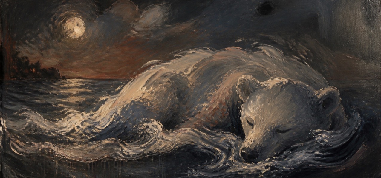 Paint-on-Glass Animation — AI interpretation, not a reference