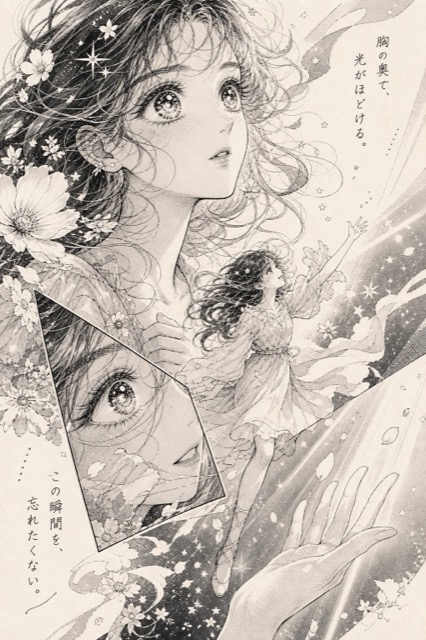 Shōjo Manga — AI interpretation, not a reference