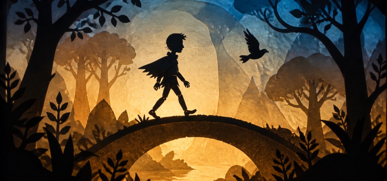 Silhouette Animation — AI interpretation, not a reference