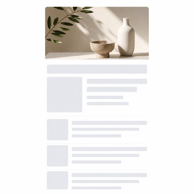 Skeleton Screen — AI interpretation, not a reference