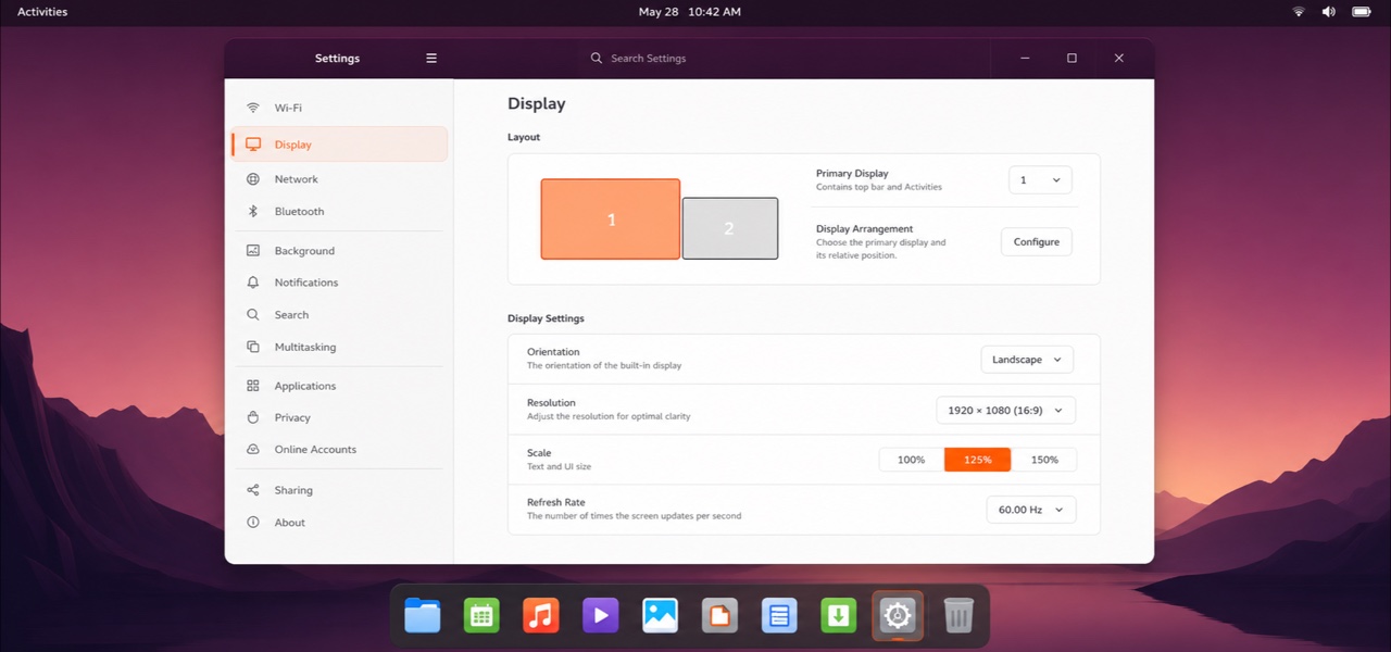 Ubuntu Yaru — AI interpretation, not a reference