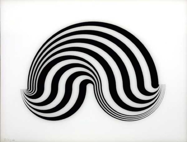 Op Art — ブリジット・ライリー作品(© Bridget Riley)Tateより引用